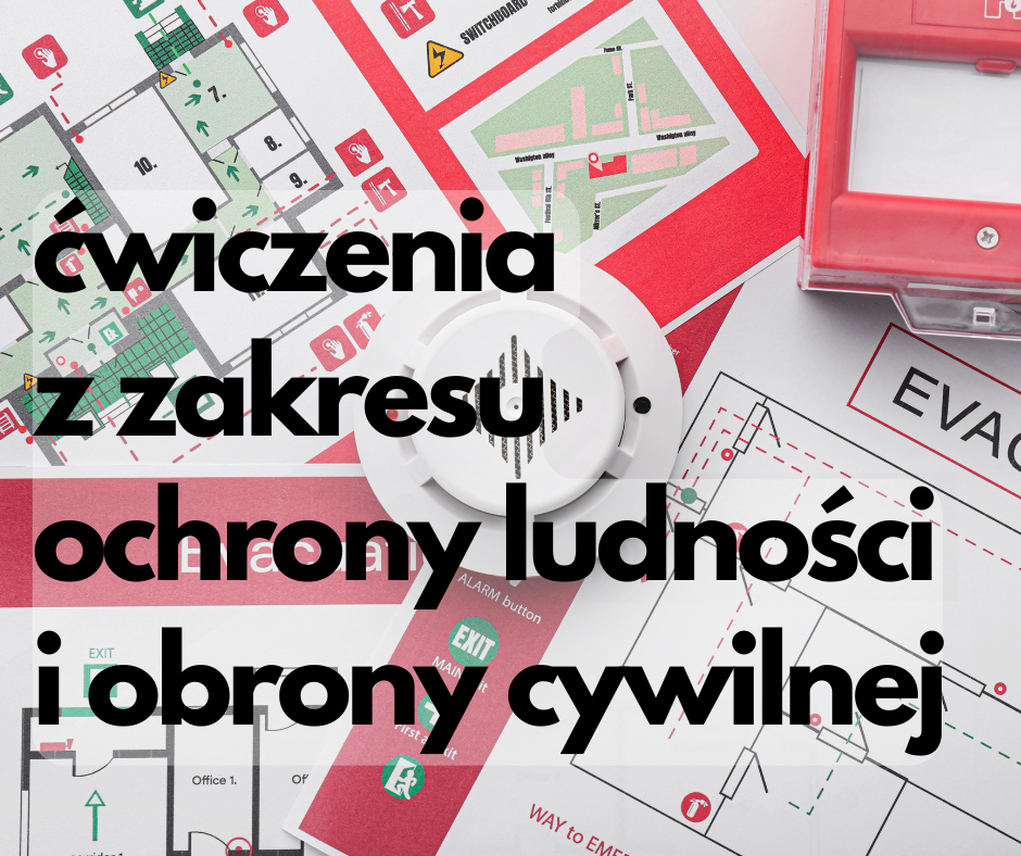 Plany ewakuacyjne i syreny alarmowe (fot. Canva)